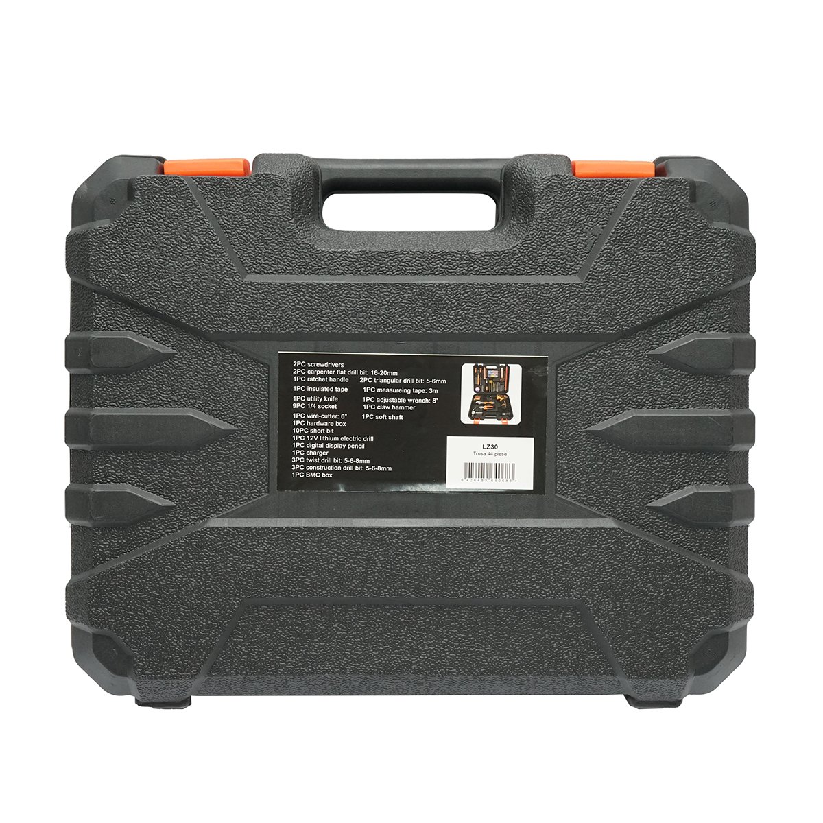 Trusa masina de insurubat 12V 1500mAh cu scule si unelte 44 piese